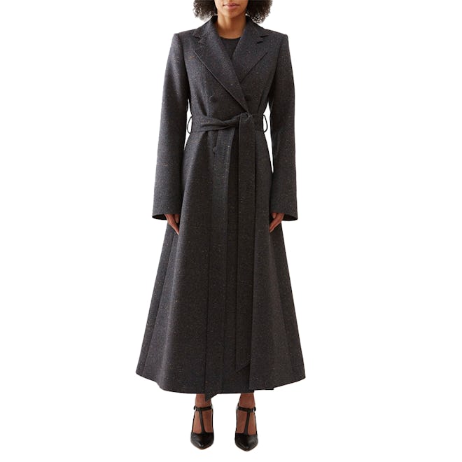 Gabriela Hearst Saunders Belted Wool-Cashmere Coat