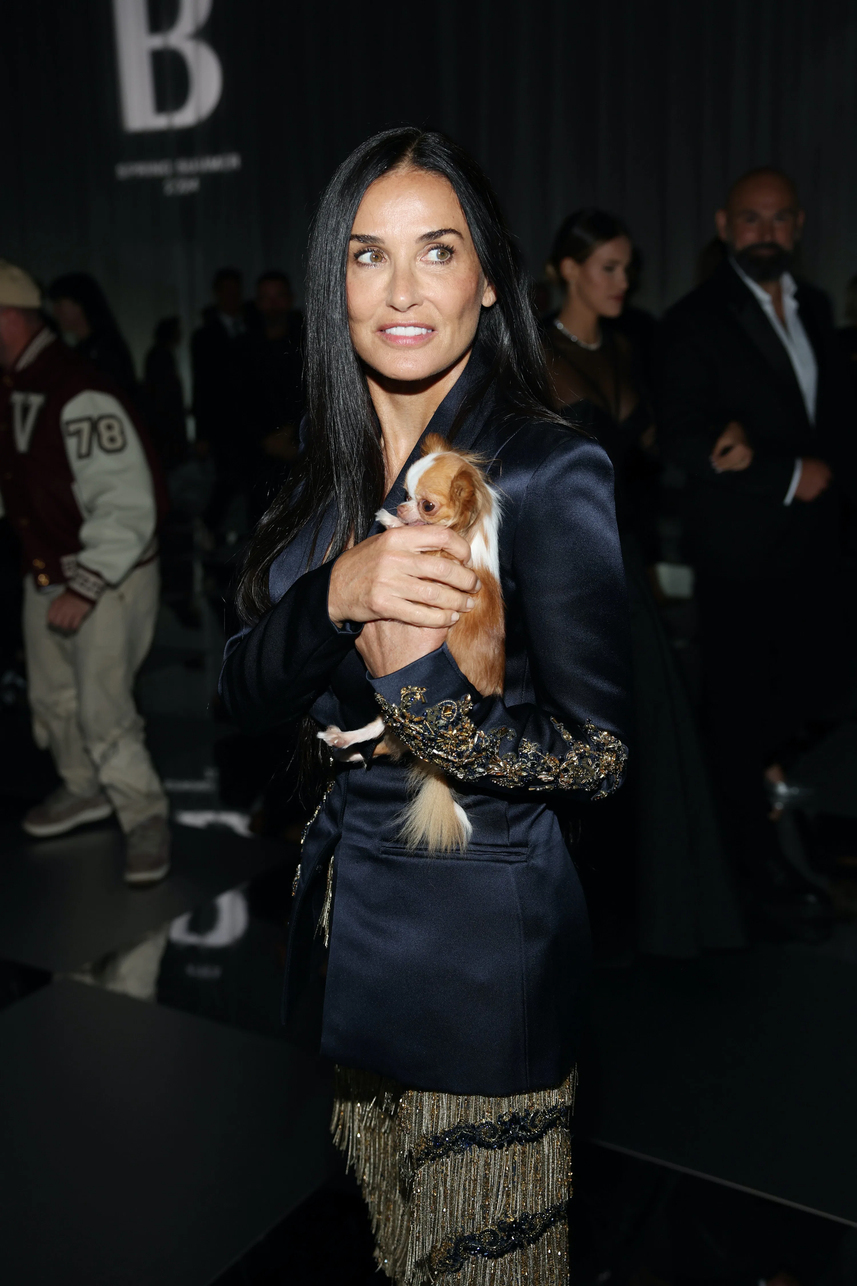 Demi Moore hat keine Angst Pelz zu tragen, auch wenn er vier Beine hat