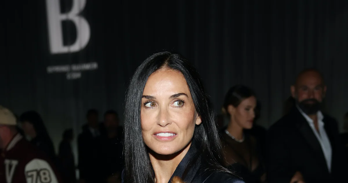 Demi Moore hat keine Angst Pelz zu tragen, auch wenn er vier Beine hat
