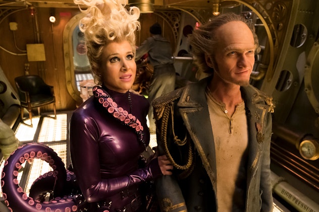 Lucy Punch and Neil Patrick Harris in 'A Series of Unfortunate Events.'