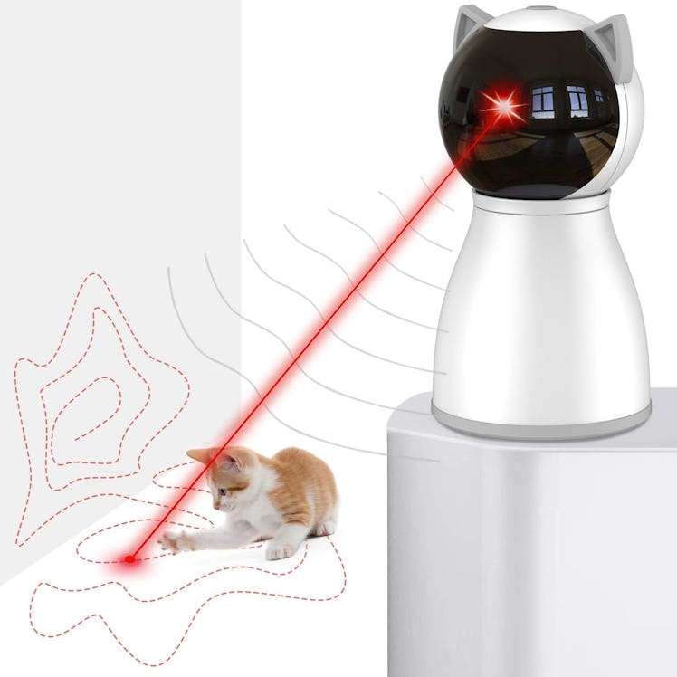 YVE LIFE Motion Activated Laser Cat Toy