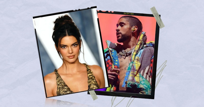 Kendall Jenner & Bad Bunny Make Their Fashion Week Debut, Sit