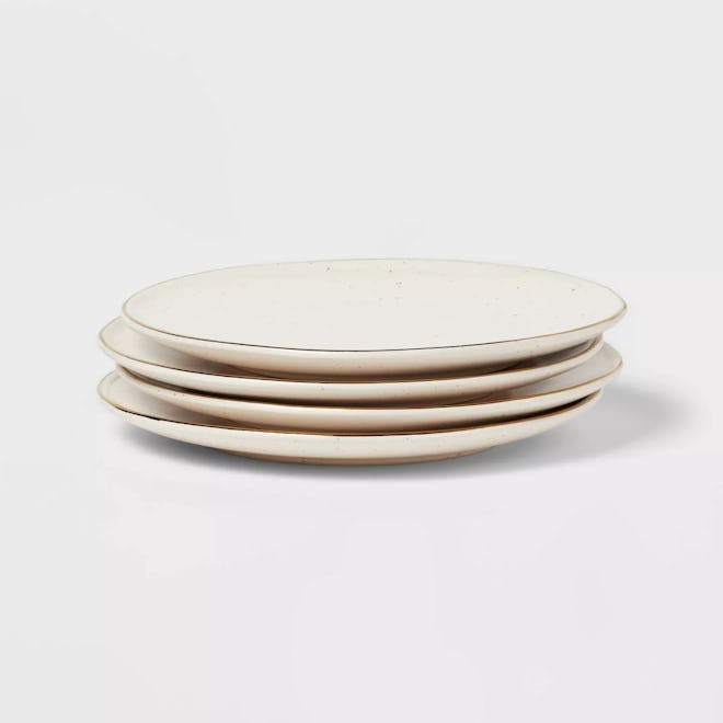 4pk Ceramic App Dining Plates 