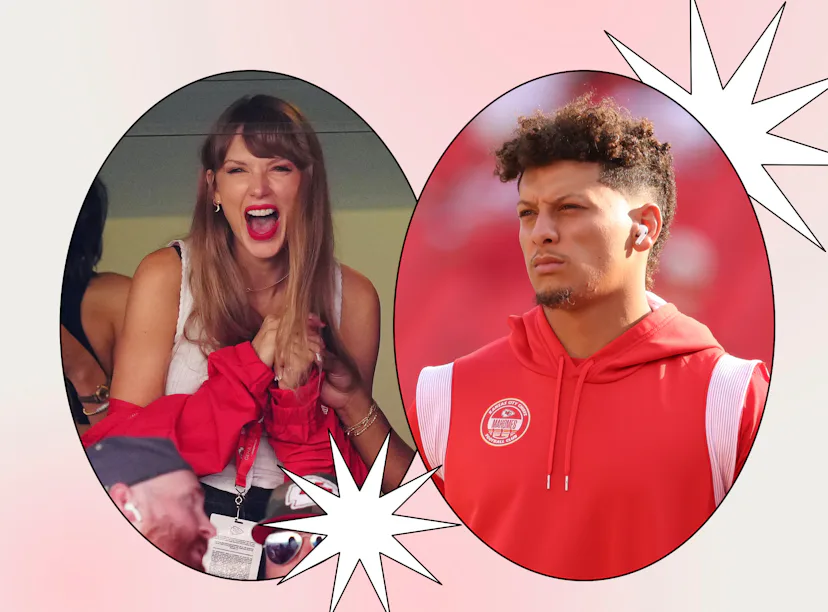 Taylor Swift and Chiefs quarterback Patrick Mahomes