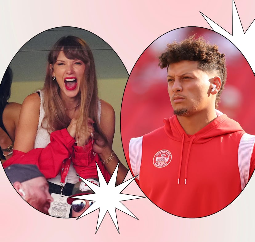 Taylor Swift and Chiefs quarterback Patrick Mahomes