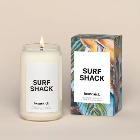 A Homesick candle was part of the Poolside with Poosh 2023 gift card. 