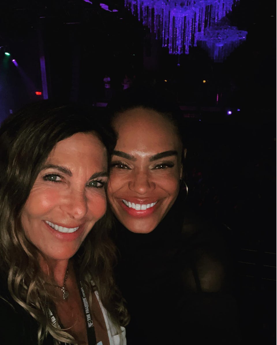 Leslie Fhima and Michelle Young in a September 2022 Instagram post.