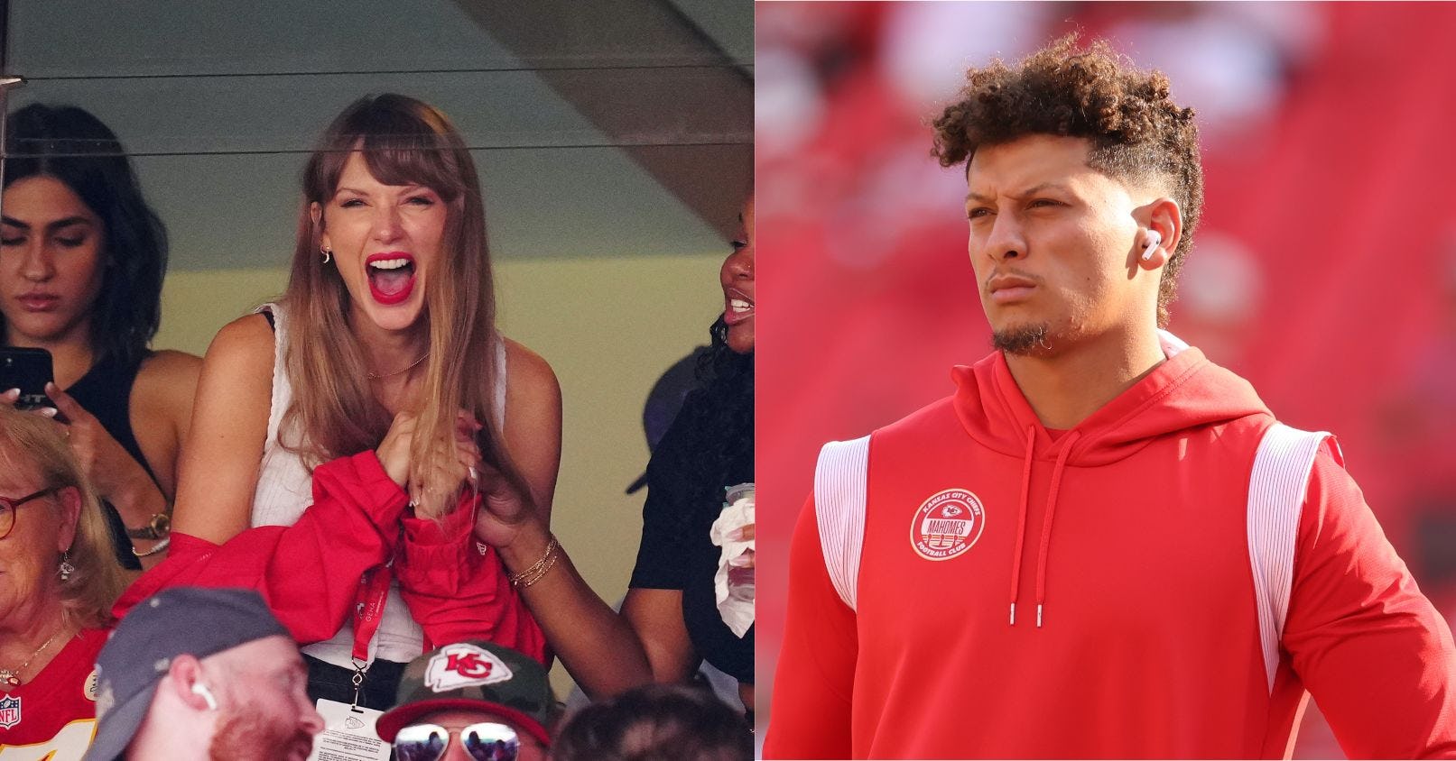 Patrick Mahomes Reacted To Taylor Swift Attending Travis Kelce's Game ...