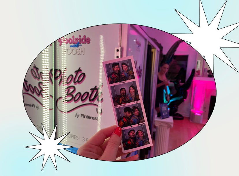 I went to the 2023 Poosh pool party in Malibu, which was '80s themed.