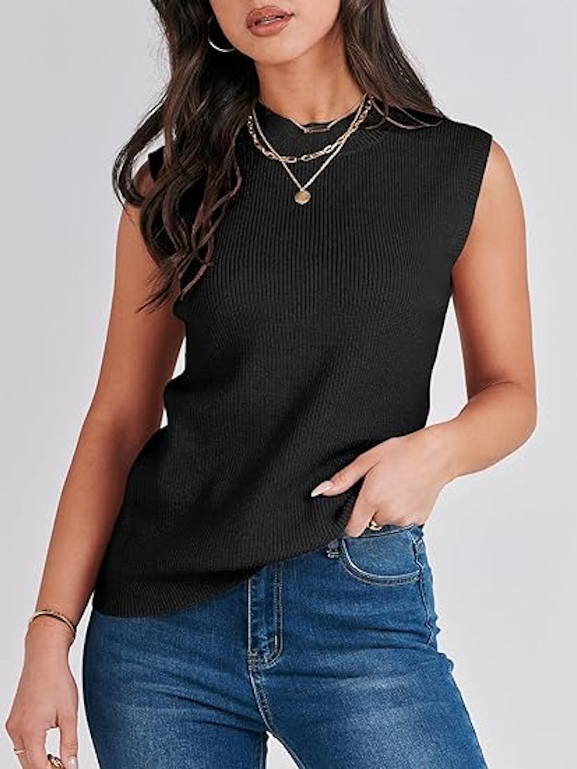 Caracilia Mock Neck Sweater