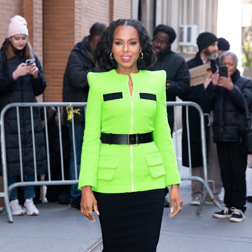 Kerry Washington is seen leaving "The View" on March 9, 2023