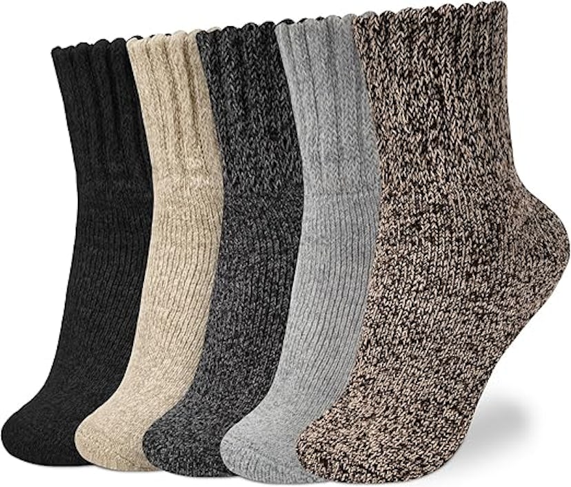 Senker Fashion Wool Socks (5-Pairs)