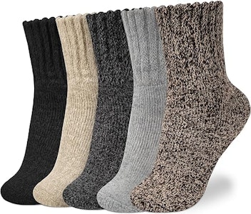 Senker Fashion Wool Socks (5-Pairs)