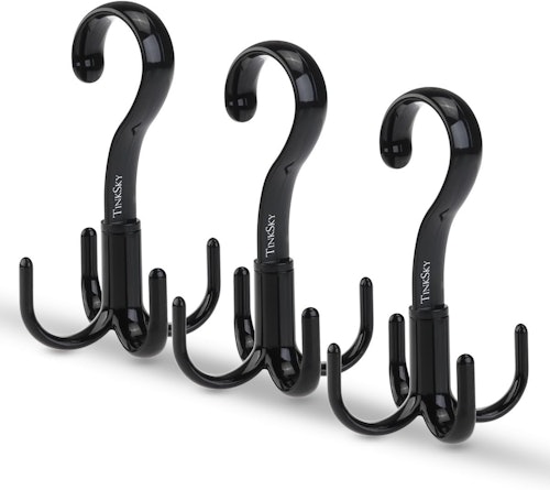 TINKSKY Rotating Belt Hangers (3-Pack)