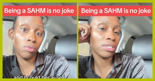 A now-working mom who has also been a full-time stay-at-home mom compared the two different roles in...