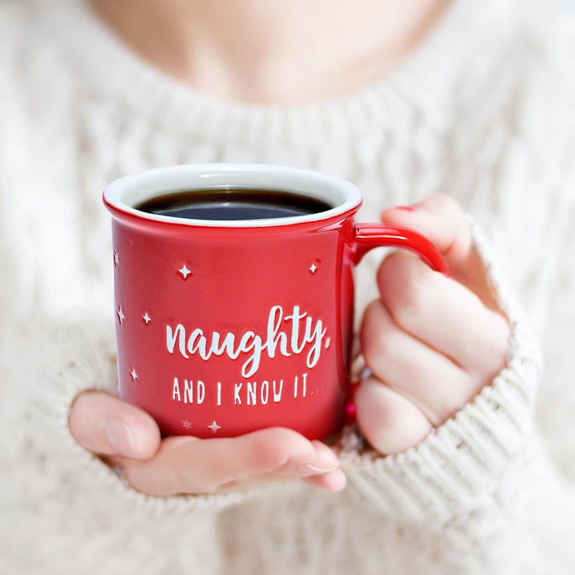 MAINEVENT Naughty Christmas Mug