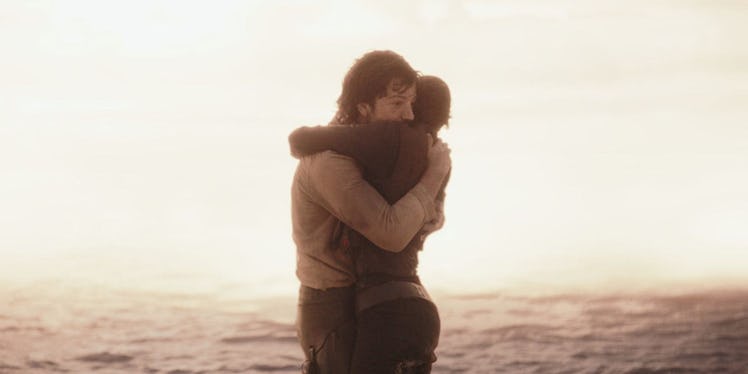 Cassian and Jyn in 'Rogue One.'