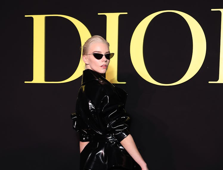 Anya Taylor-Joy attends the Christian Dior Womenswear Spring/Summer 2024 show as part of Paris Fashi...