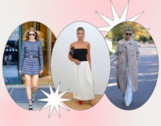 Three different Sofia Richie quiet luxury styles to try as thrift bundles.