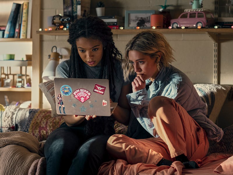 Jaz Sinclair and Lizze Broadway in Gen V
