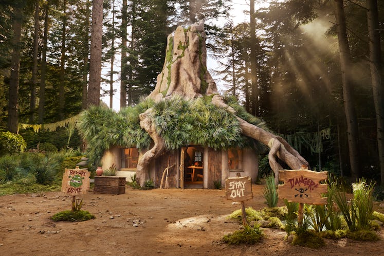 You can stay in Shrek's Swamp on Airbnb this Halloween. 