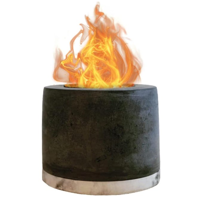 ROUNDFIRE Concrete Tabletop Fire Pit
