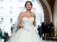 Selena Gomez's 'Only Murders in the Building' wedding dress was meant to throw off fans.