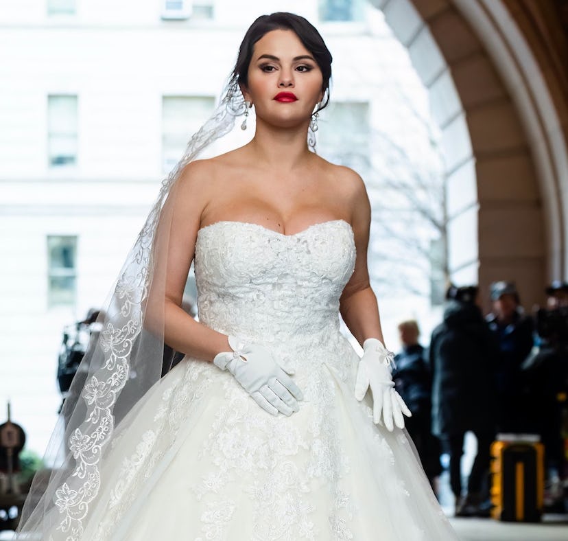 Selena Gomez's 'Only Murders in the Building' wedding dress was meant to throw off fans.