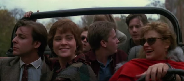 The Brat Pack in 'St. Elmo's Fire,' a cozy fall film.