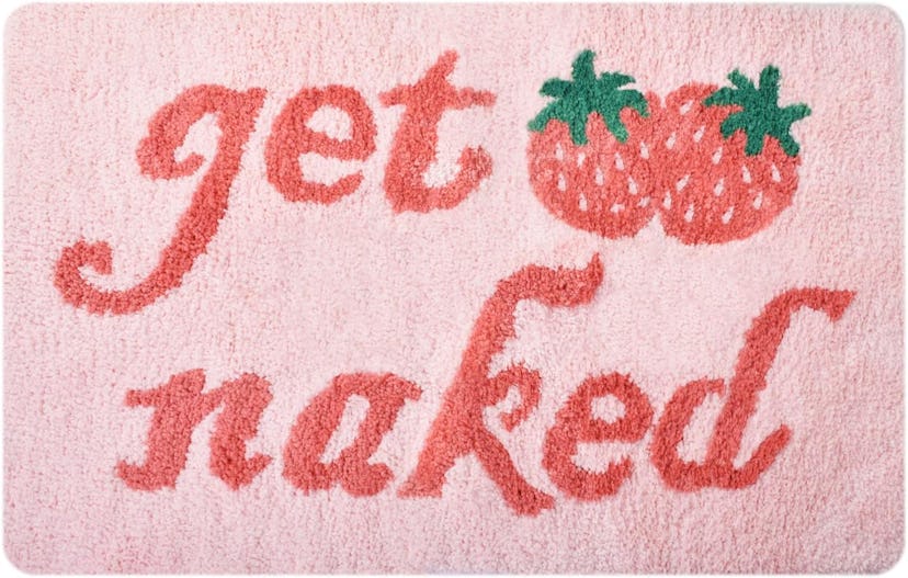 Yonchic Get Naked Bathroom Rug