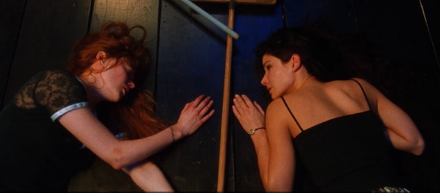Nicole Kidman and Sandra Bullock in 'Practical Magic,' a cozy fall rom-com.