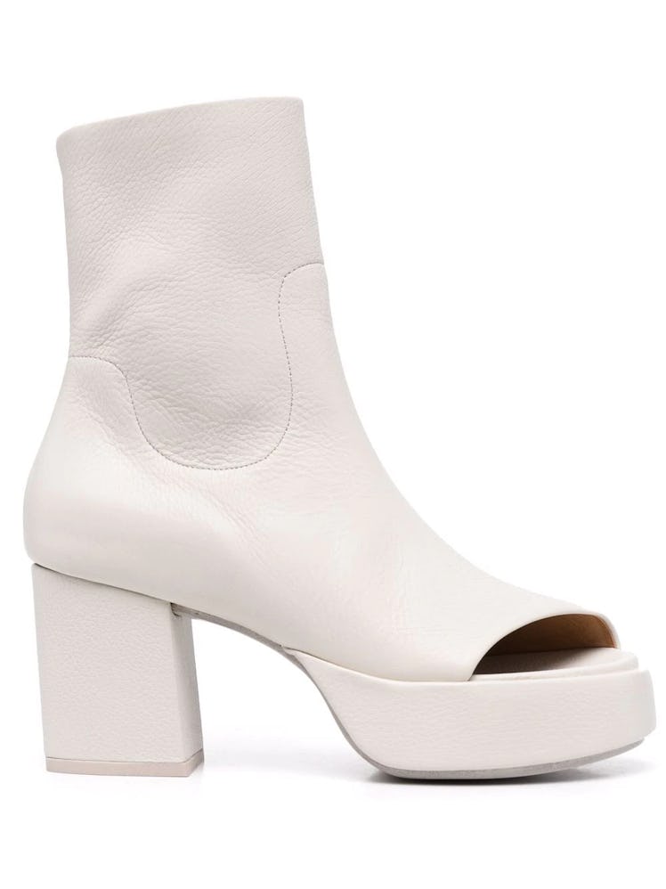Open Toe Ankle Boots