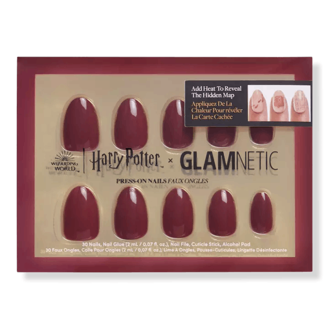 Glamnetic Harry Potter Marauder’s Map Press-On Nails
