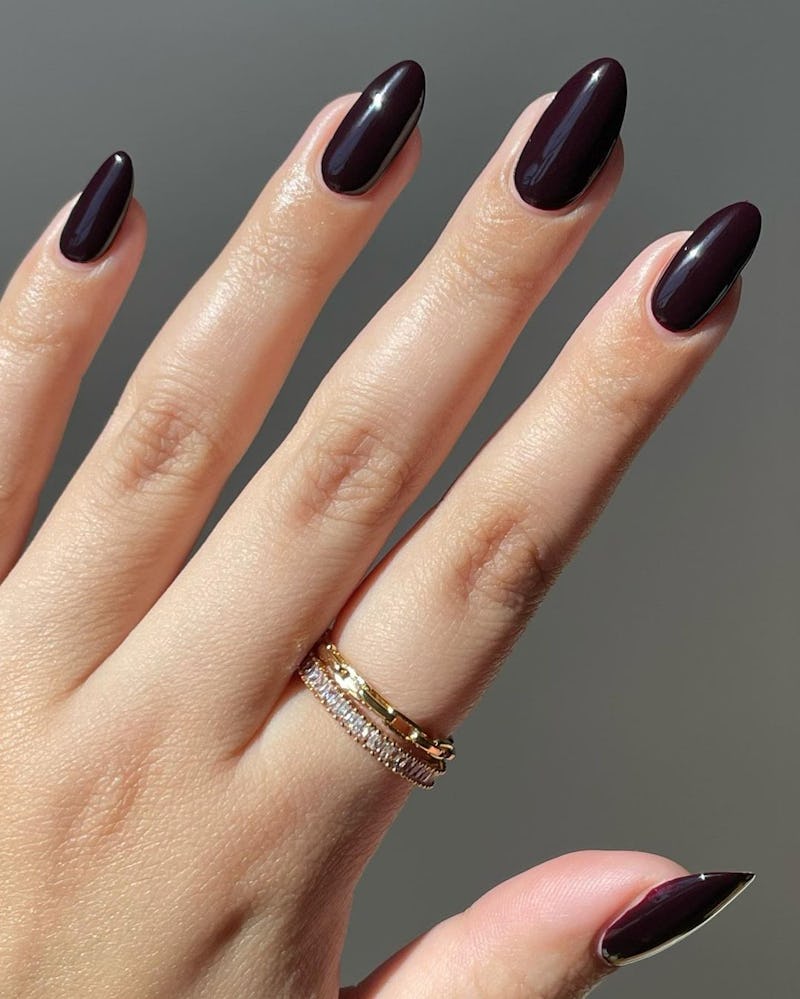 Cherry Mocha Nails Are BeautyTok's Favorite Fall 2025 Polish Color