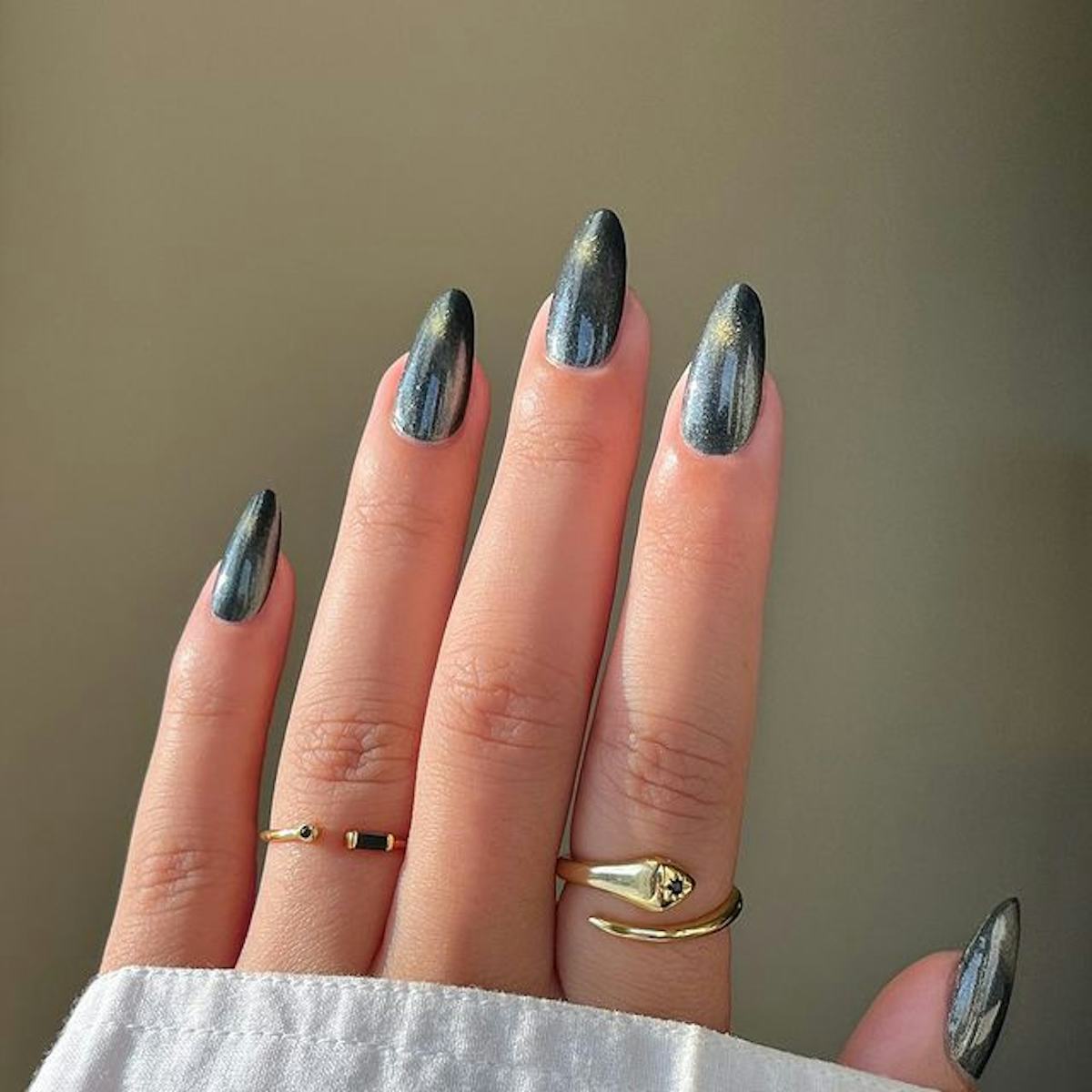 Gel X Nail Designs Galaxy Paint 2025