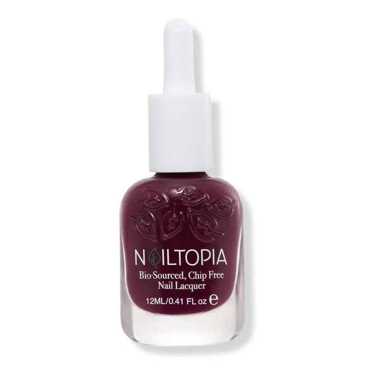 Nailtopia Plant Based, Bio-Sourced, Chip Free Nail Lacquer, Berry Spicy
