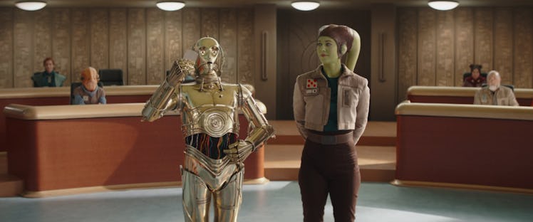 C-3PO acts as a last-minute savior for Hera in Ahsoka Episode 7. 