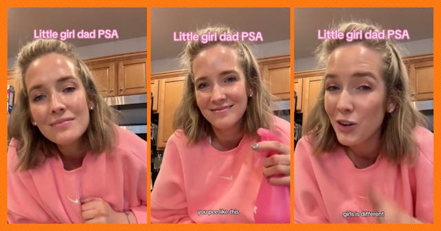 This TikTok mom applauds girl dads for doing their best but suggests they change one little thing ab...