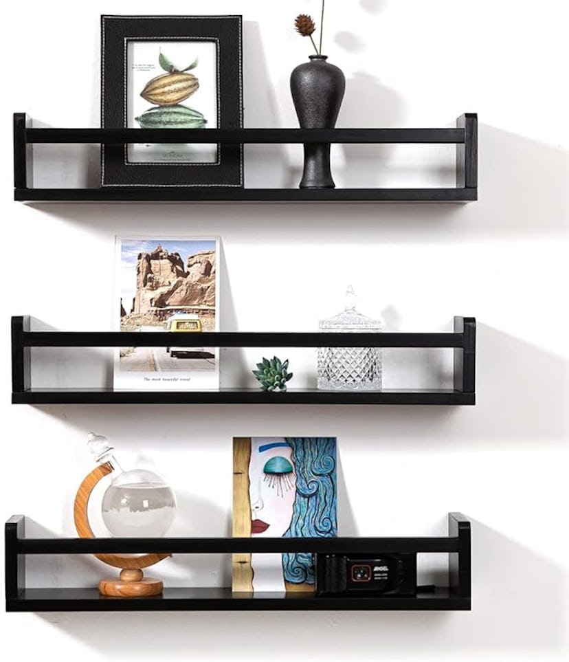 MBYD Classic Nursery Shelves in Black 