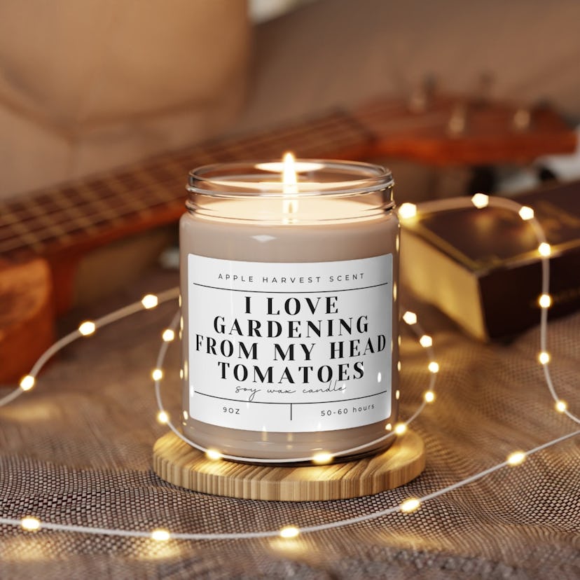 Funny Gardner Soy Wax Candle
