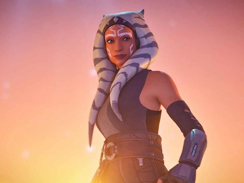 Ahsoka Tano Fortnite Skin key art