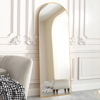 Arched Full Length Floor Mirror 71"x30"