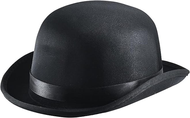 Skeleteen Black Bowler Derby Hat - Bolivian Costume Accessories Victorian Hats for Adults and Childr...
