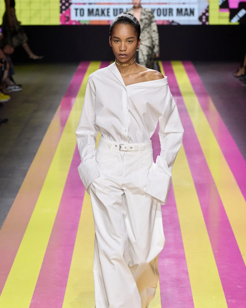 Paris Fashion Week Spring/Summer 2024 Pulled-Down Shoulder Tops