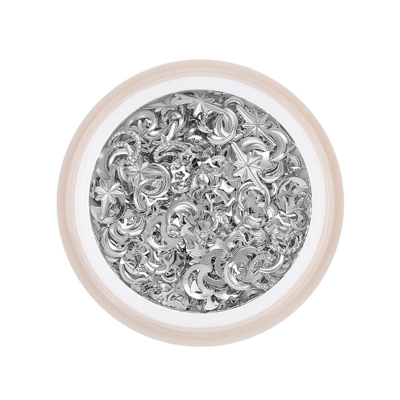 Lights Lacquer Silver Celestial Charms