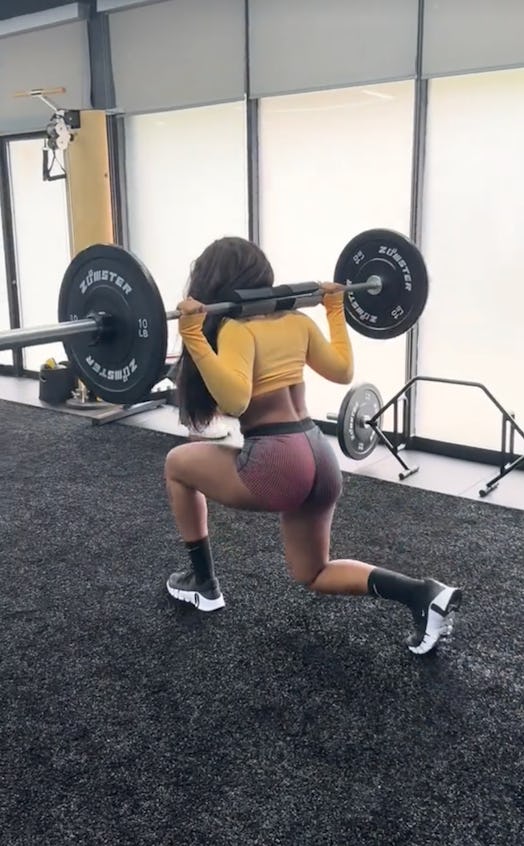 Megan Thee Stallion’s workout routine.
