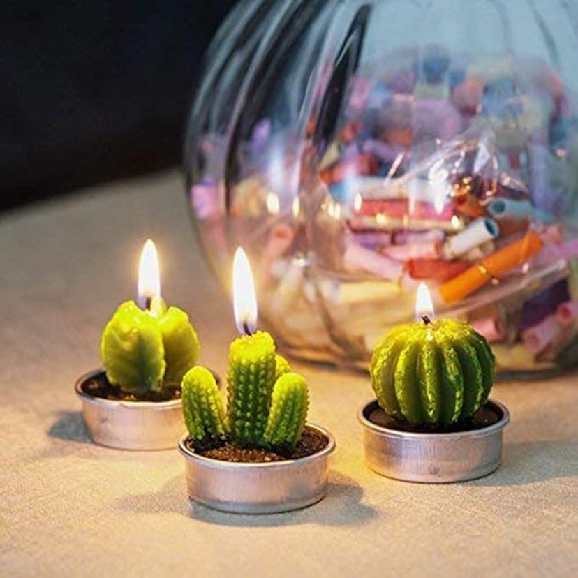 AIXIANG Cactus Tealights (Set of 6)