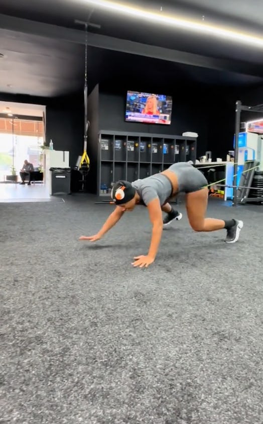 Megan Thee Stallion's workout routine.