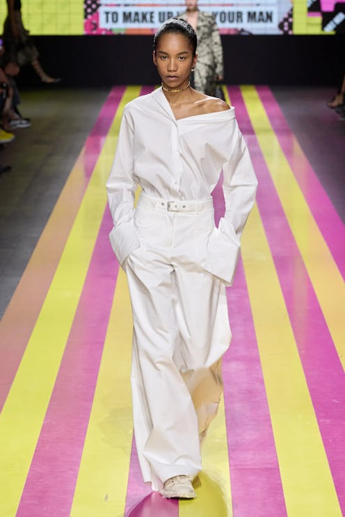 Paris Fashion Week Spring/Summer 2024 Pulled-Down Shoulder Tops