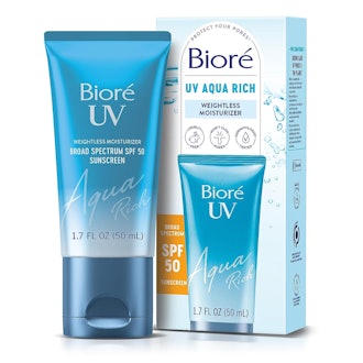  Biore UV Aqua Rich SPF 50 Moisturizing Sunscreen